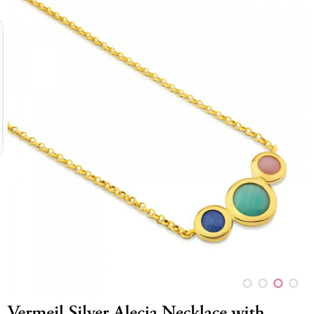 Tous Vermeil Silver Alecia Necklace